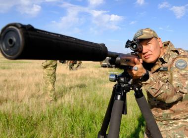 На полигоне под Элистой завершились практические занятия в формате военно-полевого мероприятия.