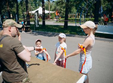 Жители Хабаровска прошли «Тропу воина» в День ветерана боевых действий