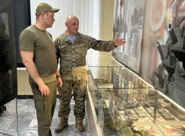 Директор Центра «ВОИН» открыл первую смену «Время юных героев» в Свердловской области