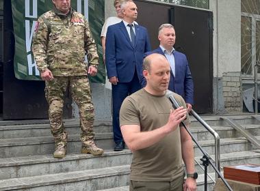 Директор Центра «ВОИН» открыл первую смену «Время юных героев» в Свердловской области