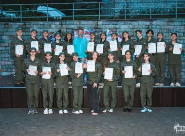 На Дальнем Востоке завершилась межрегиональная смена от Центра «ВОИН» «Время юных героев»