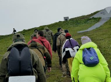 Первая группа курсантов и инструкторов Центра «ВОИН» прибыла на остров Шумшу