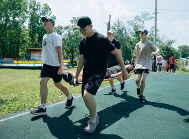 Центр «ВОИН» в лагере «Олимп»: патриотизм в действии