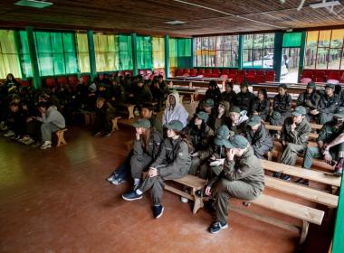 Курсантам Центра «ВОИН» в Бурятии показали фильм о героях-волонтёрах