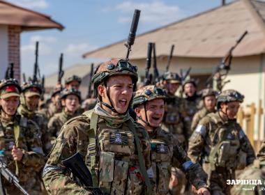 Армия «Волга», в составе которой выступила сборная Центра «ВОИН», заняла третье место в финальном бою «Зарницы 2.0»