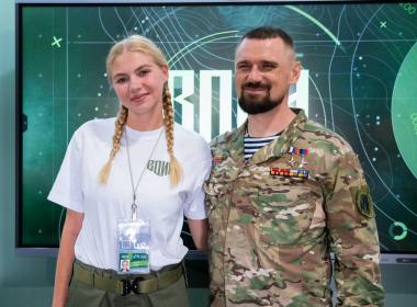 Легендарный снайпер «Ярый» встретился с курсантами Центра «ВОИН»