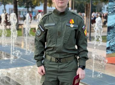 Курсант Центра «ВОИН» из Чувашии Ольга Перепелкина награждена медалью за содействие специальной военной операции