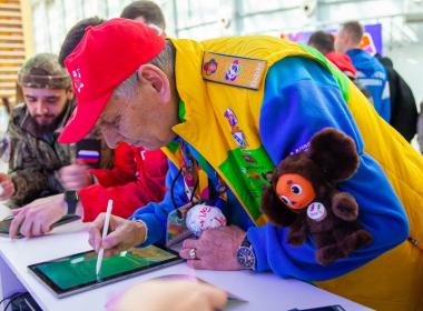 Более 4 тысяч человек посетили площадку Центра «ВОИН» на Всемирном фестивале молодёжи