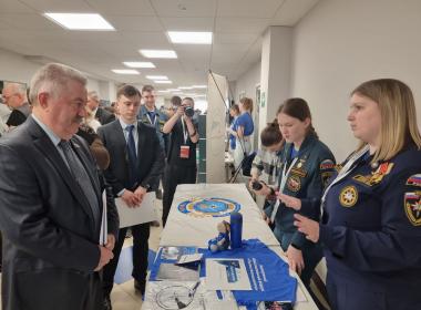 Председатель правления Центра «ВОИН» встретился со студентами со всей России