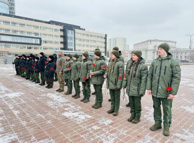 Курсанты Центра «ВОИН» встретились с ветеранами Афганистана в День памяти воинов-интернационалистов