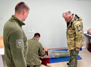 Сегодня проверил работу Центра «ВОИН» в Луганской Народной Республике